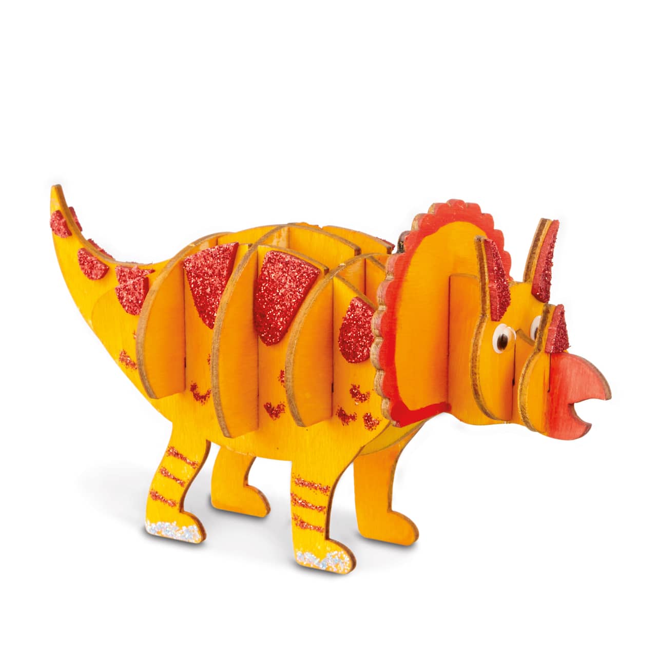 Dinosaur Colour-In 3D Wood Puzzle by Creatology™